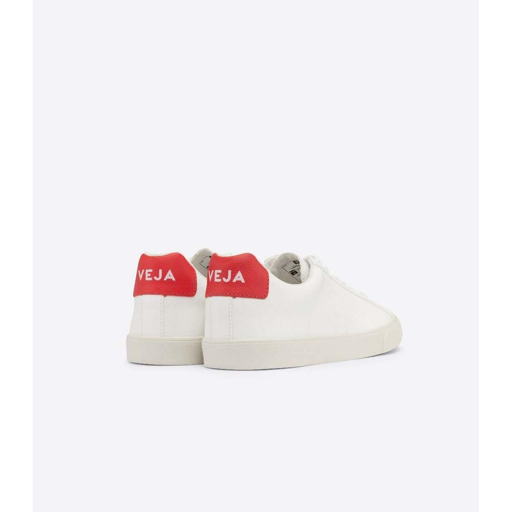 Veja ESPLAR CHROMEFREE Men's Sneakers White/Red | CA 307KOR